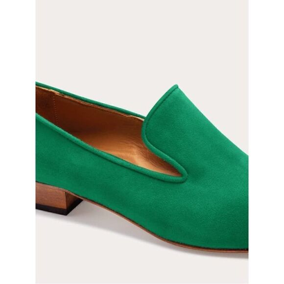 THELMA THE TOWN SLIPPER - PALM  Size 38, USA Size 7 Retails $388.00 - Picture 4 of 15